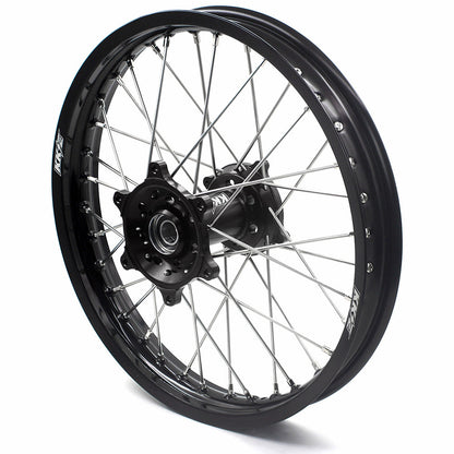 KKE 21 & 18 Enduro Wheels Rims for Husqvarna TE TC FE FC SMR TXC  2000-2013 Red Hubs - Howling Moto