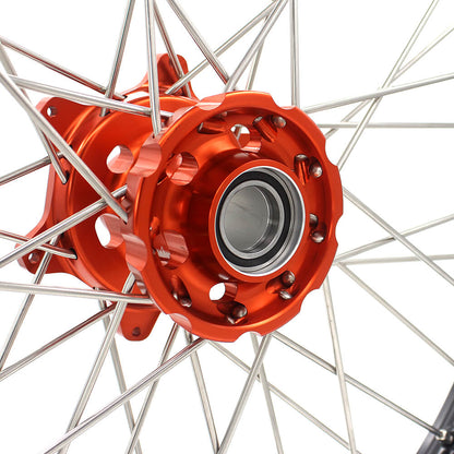 KKE 21/18 Enduro Wheels For KTM EXC EXC-F EXC-W XCW 125-530CC 2003-2024 - Howling Moto