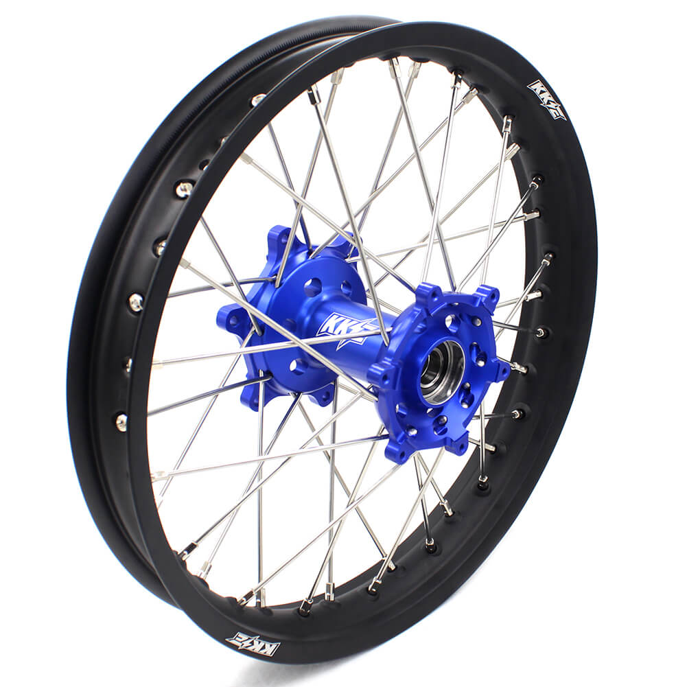 KKE 21 & 18 Enduro Wheels for Yamaha WR250X 2008-2011 Blue - Howling Moto
