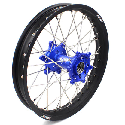 KKE 21 & 18 Enduro Wheels for Yamaha WR250X 2008-2011 Blue - Howling Moto