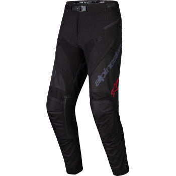 Alpinestars Pro-Dura motorcycle pants in black magnet and white, size 40, featuring durable textile construction and protective details.
