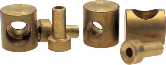 Motion Pro cable pear fittings pack of 10, showing metal connectors used for motorcycle or bike cable adjustments.