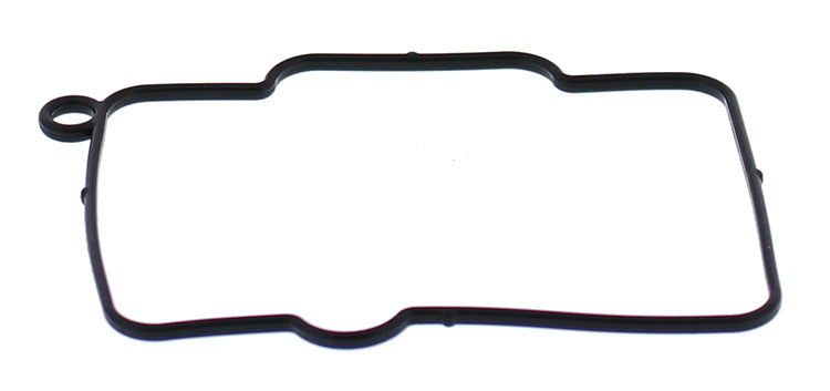All Balls Float Bowl Gasket Part 46-5036 for motorcycle fuel system sealing, showing a close-up of the gasket and its details.