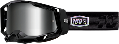 100% Racecraft 2 Goggles - Topo - Silver Mirror 50010-00015 - Howling Moto