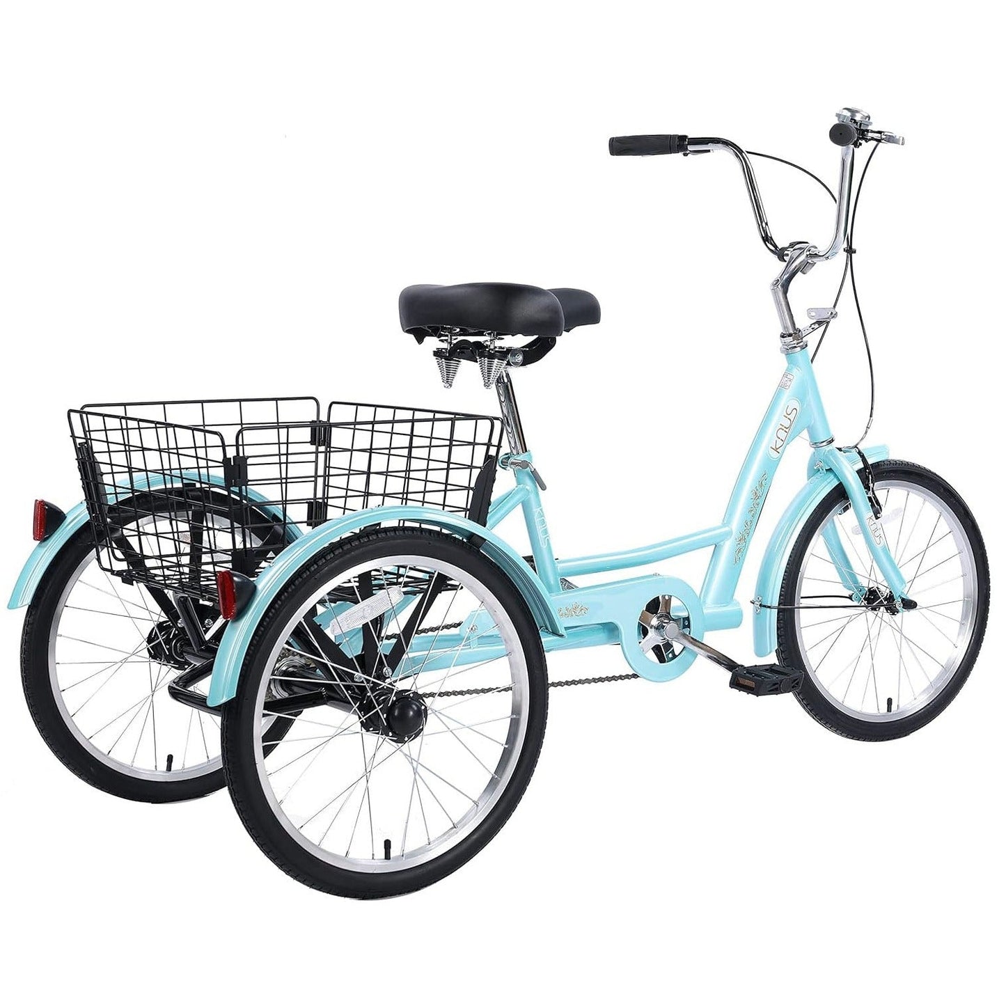 Hycline Knus KT03 26-inch adult tricycle with sturdy frame and comfortable seat, ideal for leisure riding and transportation.