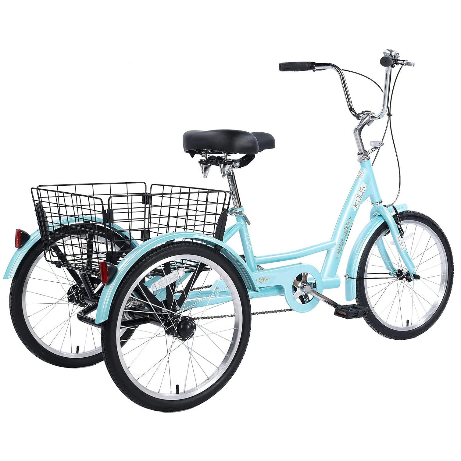 Hycline Knus KT03 26-inch adult tricycle with sturdy frame and comfortable seat, ideal for leisure riding and transportation.