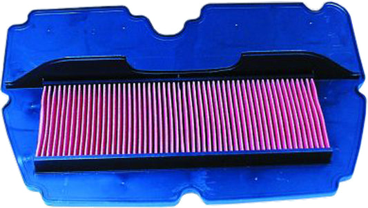 HIFLOFILTRO HFA1901 air filter for high-performance engines, showing the cylindrical filter element with brand markings.