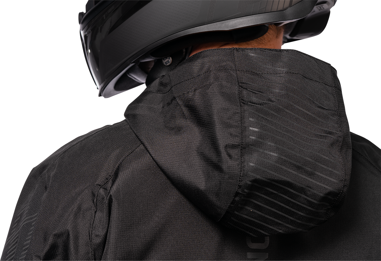 Bill's Exhausts ICON PDX3™ Black Jacket in XL, front view showing sleek design and zipper details