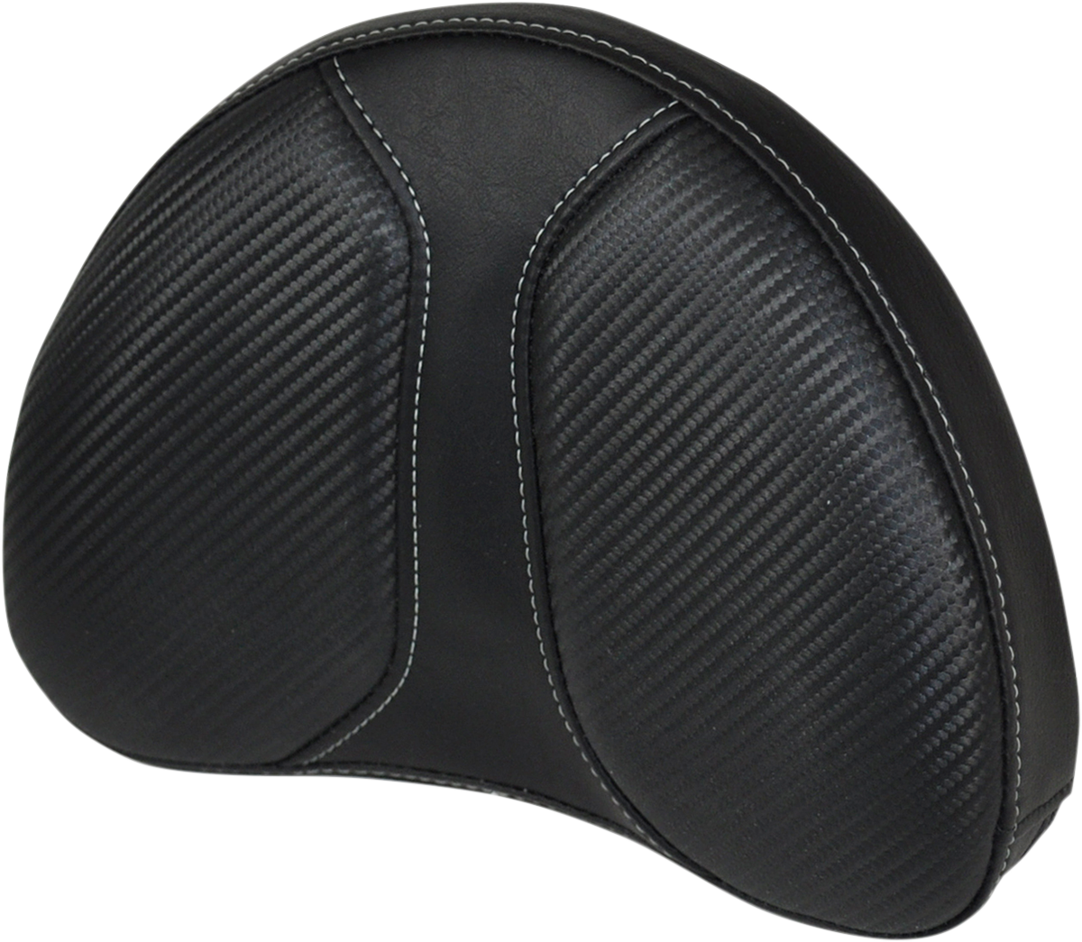 SADDLEMEN Dominator Sissy Pad seat with cushioning and straps, designed for comfortable motorcycle rides.