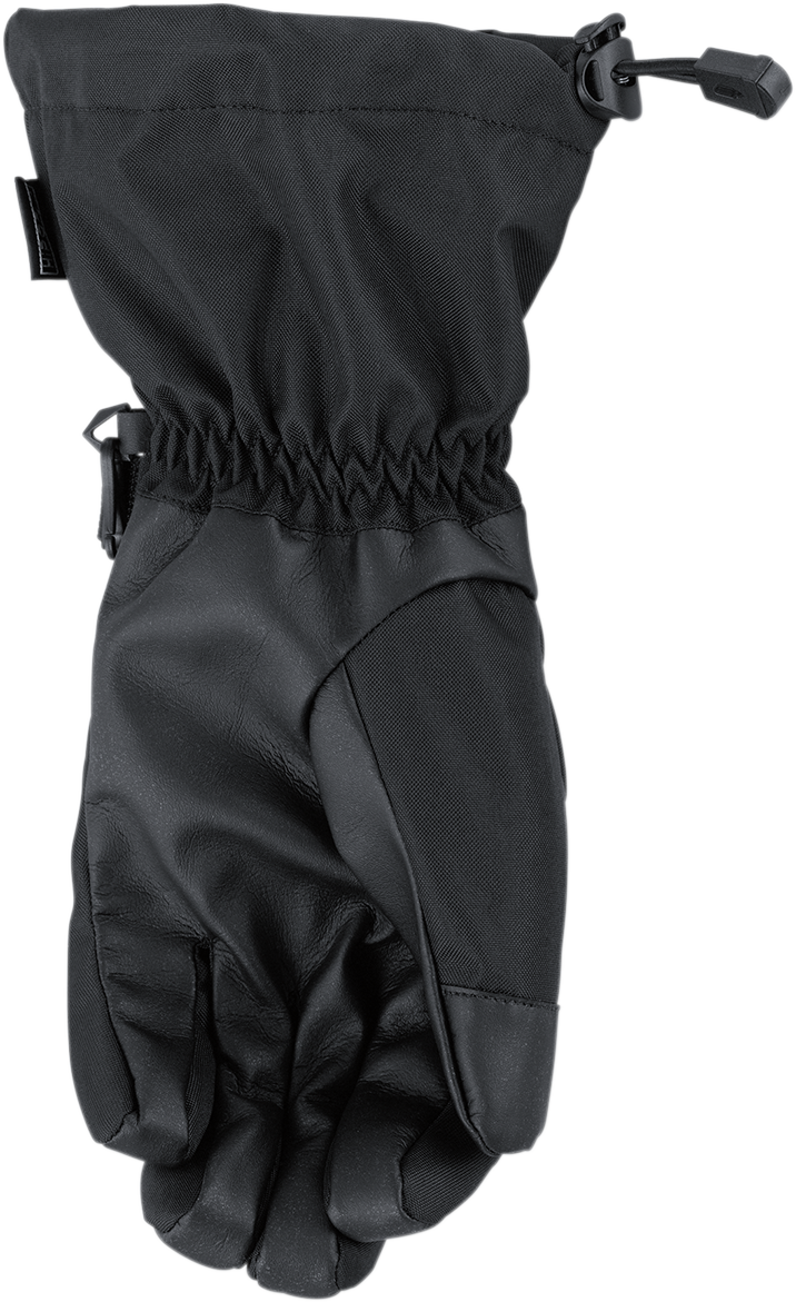 Black ARCTIVA Pivot Gloves in small size, designed for comfortable fit and protection, from Bill's Exhausts.