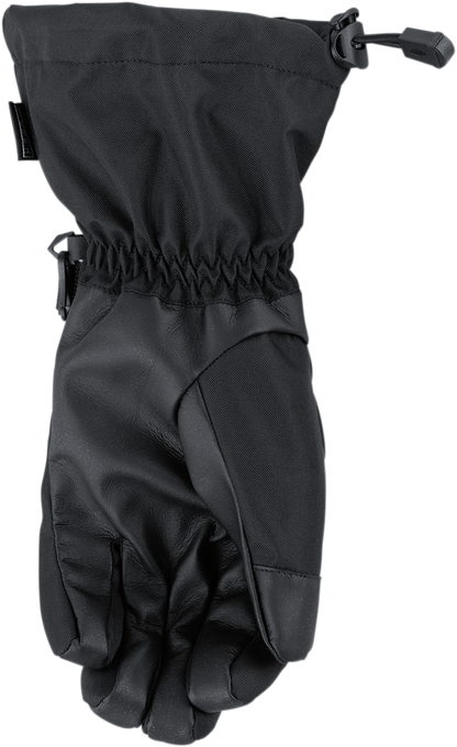 Black ARCTIVA Pivot Gloves in small size, designed for comfortable fit and protection, from Bill's Exhausts.