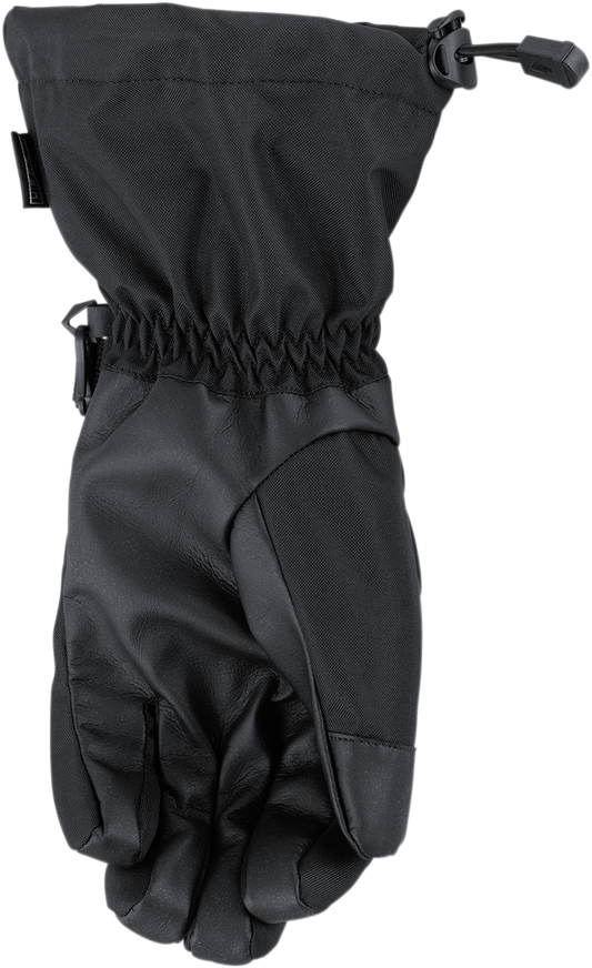 Black ARCTIVA Pivot Gloves in small size, designed for comfortable fit and protection, from Bill's Exhausts.
