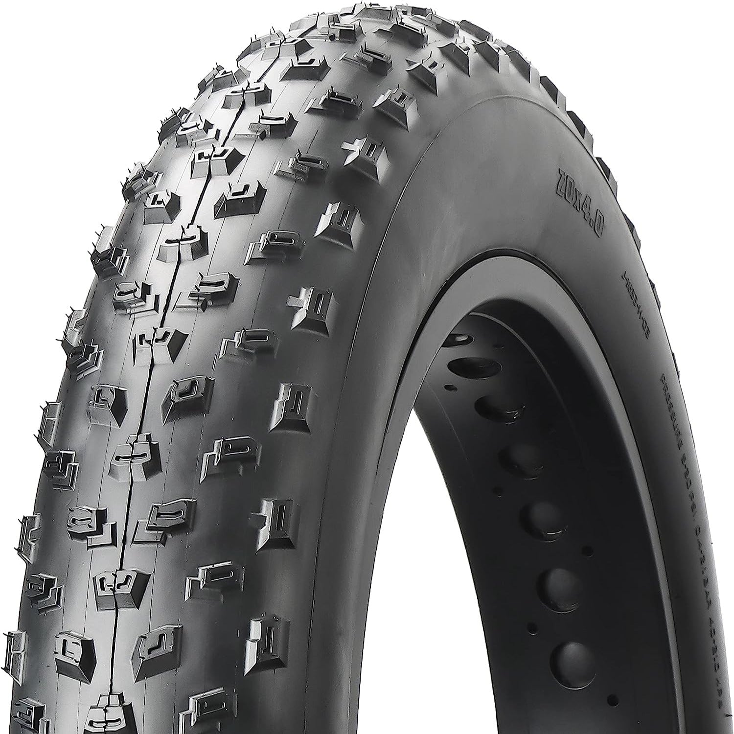 Hycline Raider e-bike and fat bike tire with rugged tread and durable rubber for off-road cycling.