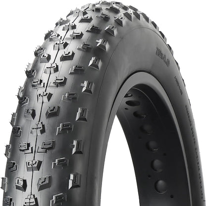 Hycline Raider e-bike and fat bike tire with rugged tread and durable rubber for off-road cycling.
