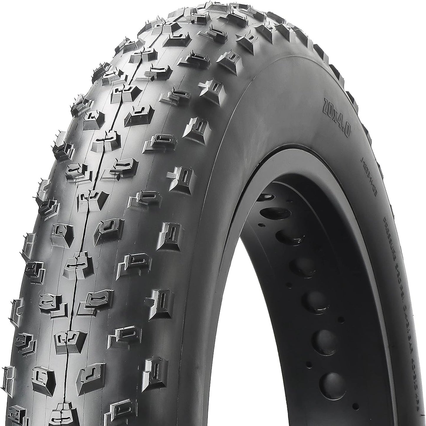 Hycline Tumble fat bike and e-bike tire with rugged tread and durable rubber for off-road cycling.