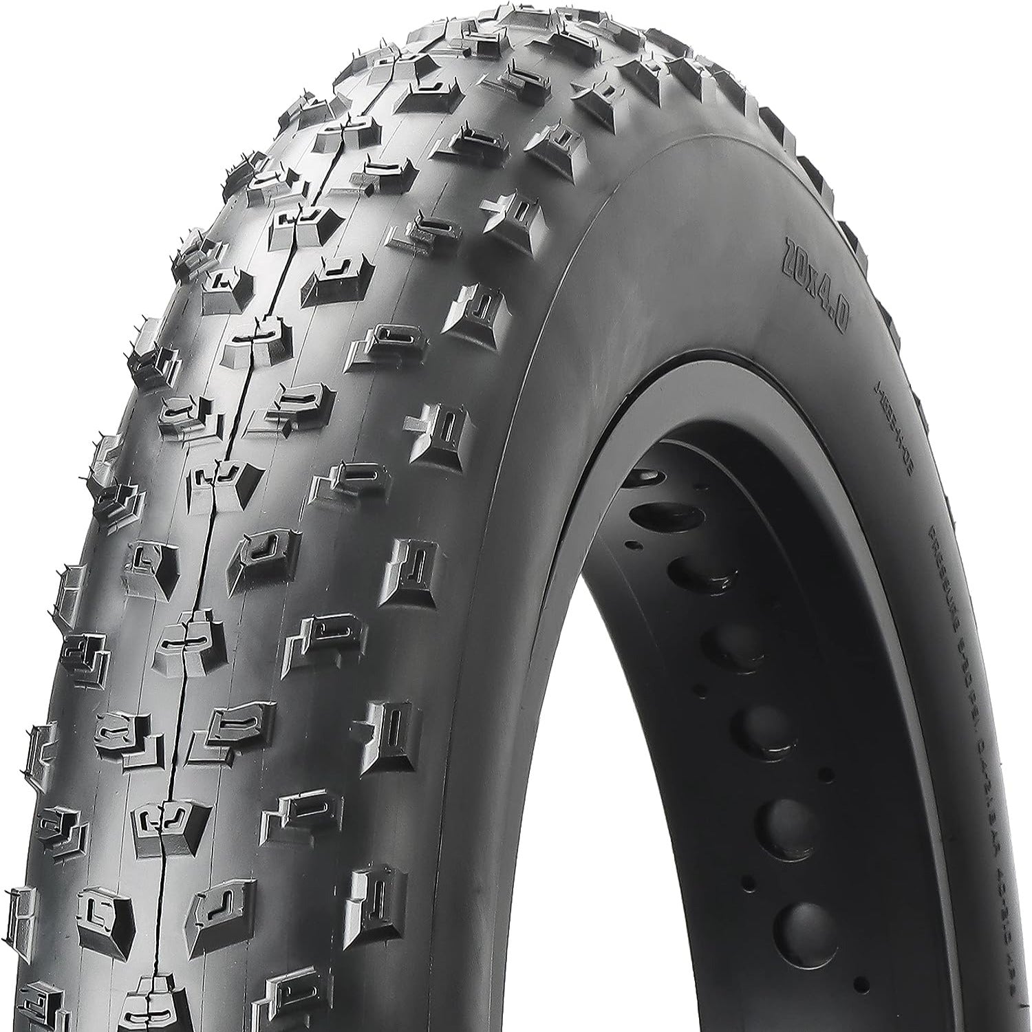 Hycline Tumble fat bike and e-bike tire with rugged tread and durable rubber for off-road cycling.