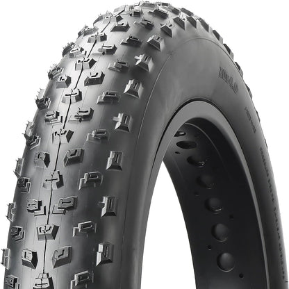Hycline Tumble fat bike and e-bike tire with rugged tread and durable rubber for off-road cycling.