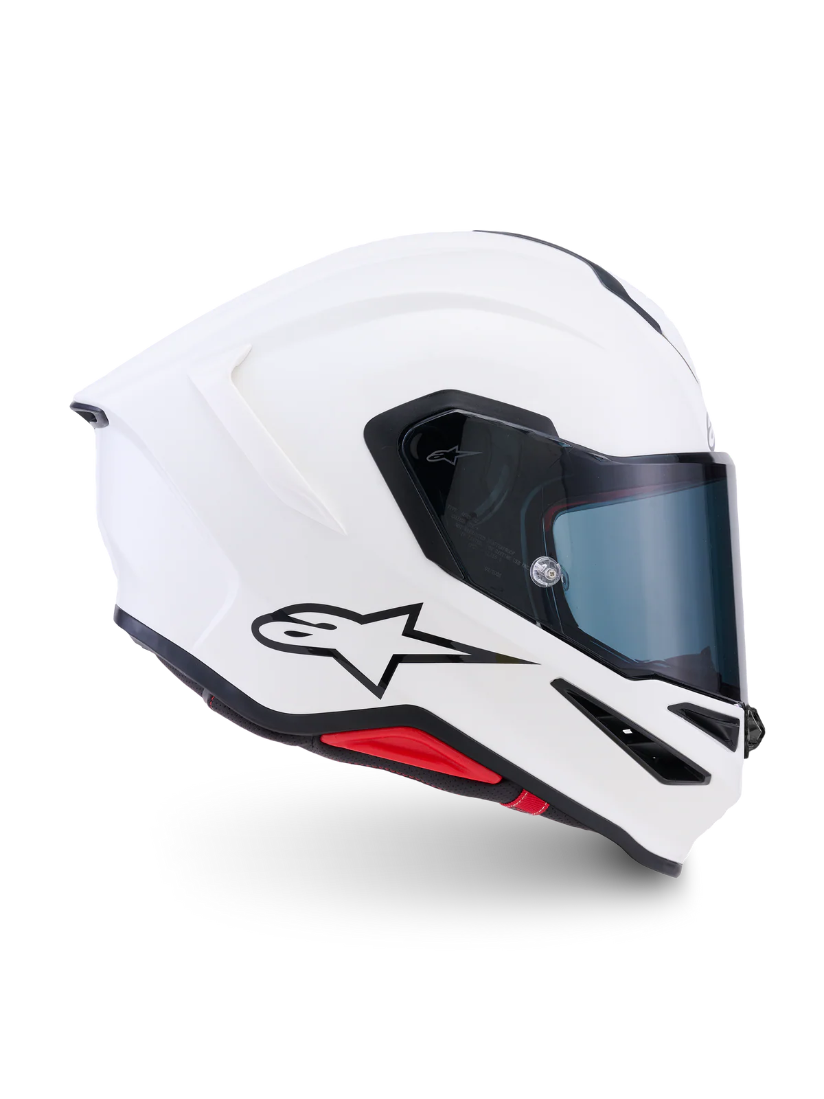 Alpinestars R7 Solid motorcycle helmet with ECE 22.06 and DOT certification, featuring a sleek design and secure fit.
