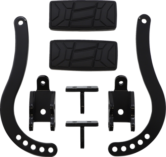 Bill's Exhausts SHOW CHROME Highway Peg 41-183 engine part with chrome finish, designed for motorcycle highway riding.