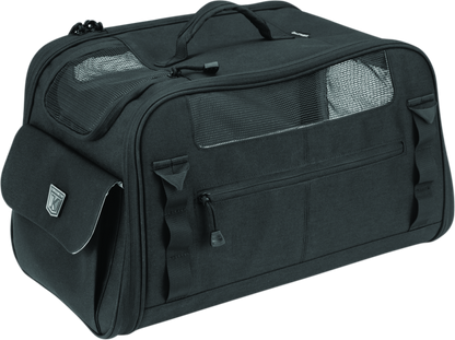 Kuryakyn Pet Palace Flyweight Carrier for travel and powersports, lightweight pet carrier with breathable mesh and secure zippers.