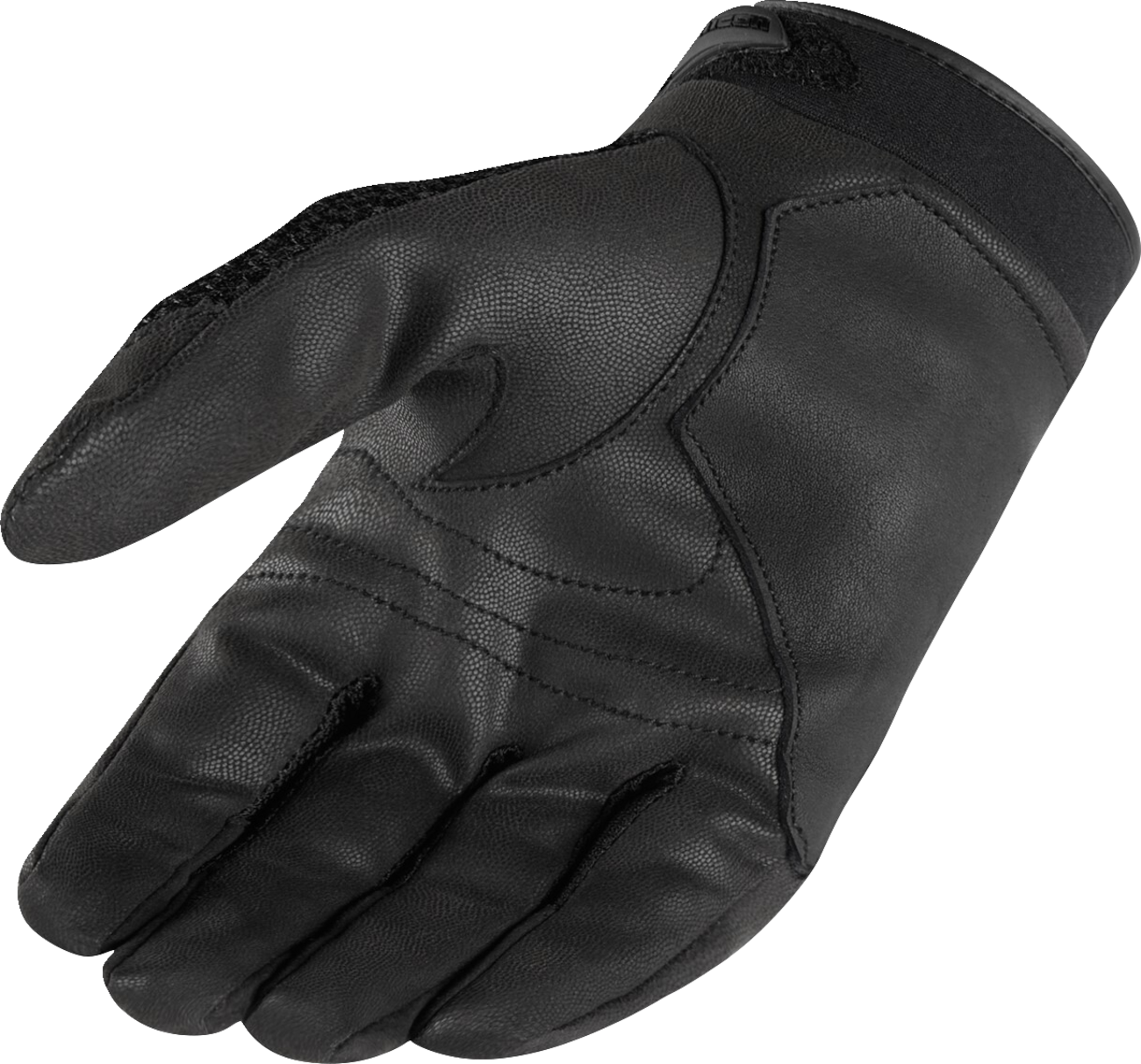 Black ICON Twenty-Niner™ CE gloves in 2XL size from Bill's Exhausts, showing the textured knuckle protection and overall glove design.