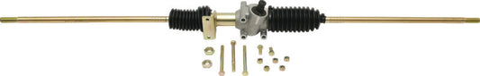 QuadBoss Polaris RZR XP 1000 steering rack assembly for 2015-2018 models, part 411906, with detailed view of the steering components.