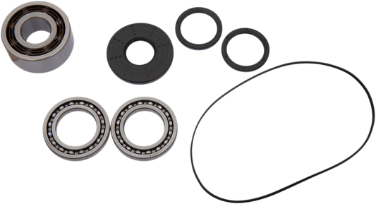 Moose Offroad Polaris front differential bearing and seal kit, including bearings and seals for vehicle maintenance.