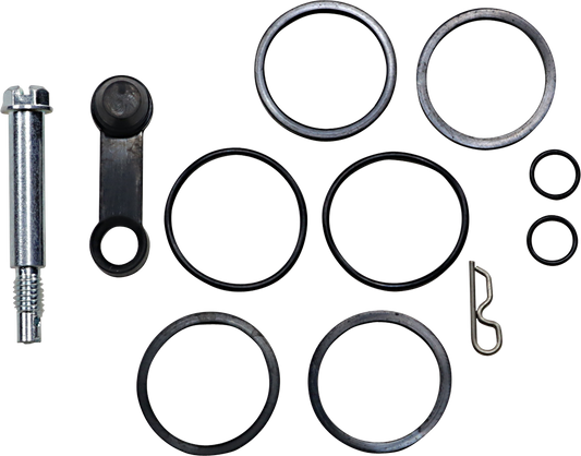 MOOSE OFFROAD front brake caliper rebuild kit for Gas Gas, Husqvarna, KTM bikes, part 18-3284, with brake components on a white background.
