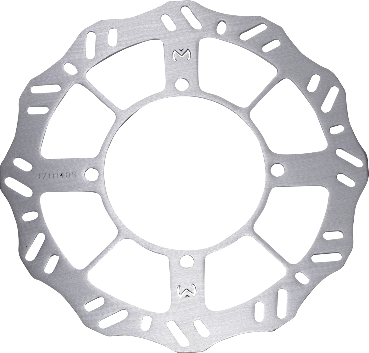 MOOSE Offroad front brake rotor for Kawasaki motorcycle, high-performance offroad motorcycle brake component, front rotor disc.
