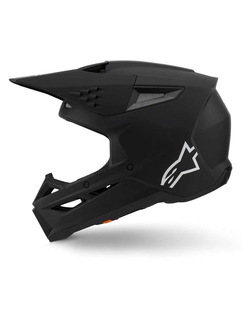Alpinestars SM3 Solid Helmet | Matte Black MX & Enduro Helmet