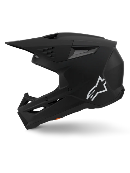 Alpinestars SM3 Solid Helmet | Matte Black MX & Enduro Helmet