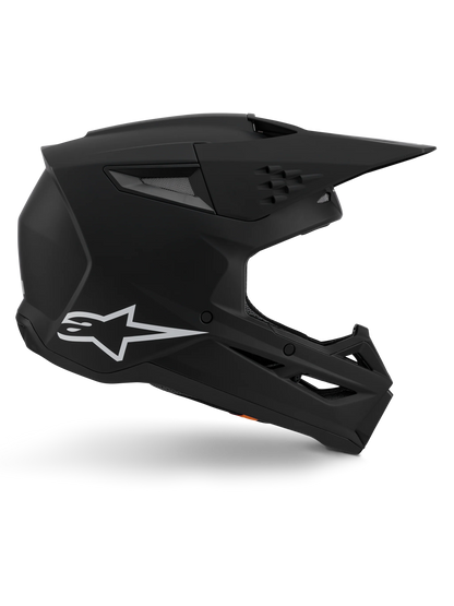 Alpinestars SM3 Solid Helmet | Matte Black MX & Enduro Helmet