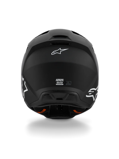 Alpinestars SM3 Solid Helmet | Matte Black MX & Enduro Helmet