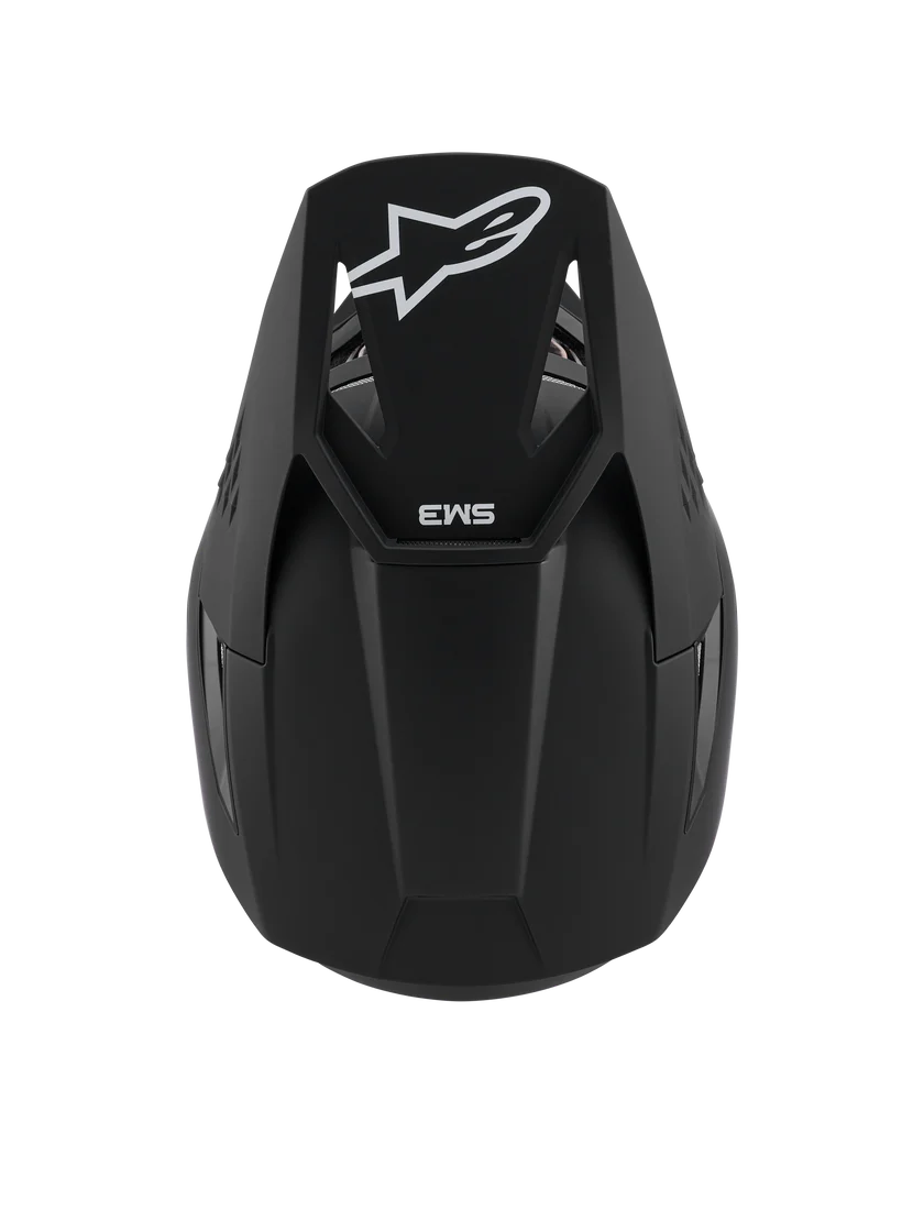 Alpinestars SM3 Solid Helmet | Matte Black MX & Enduro Helmet
