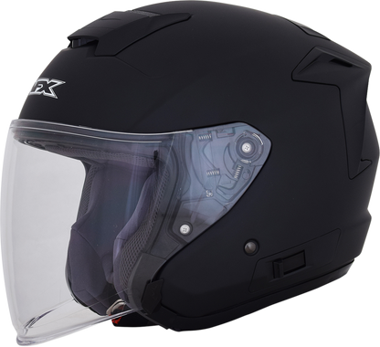 Bill's Exhausts AFX FX-60 helmet in matte black, 2XL size, featuring a sleek, aerodynamic design with safety vents.