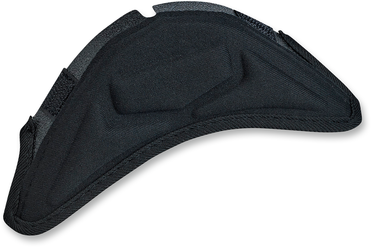 Black BILTWELL Lane Splitter chin spoiler for motorcycle helmets, designed to enhance aerodynamics and style.