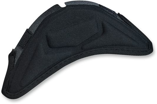 Black BILTWELL Lane Splitter chin spoiler for motorcycle helmets, designed to enhance aerodynamics and style.