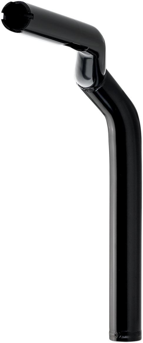 Black BILTWELL Tyson XL pullback handlebar for motorcycles, 12-inch width, featuring a sleek design and durable construction.