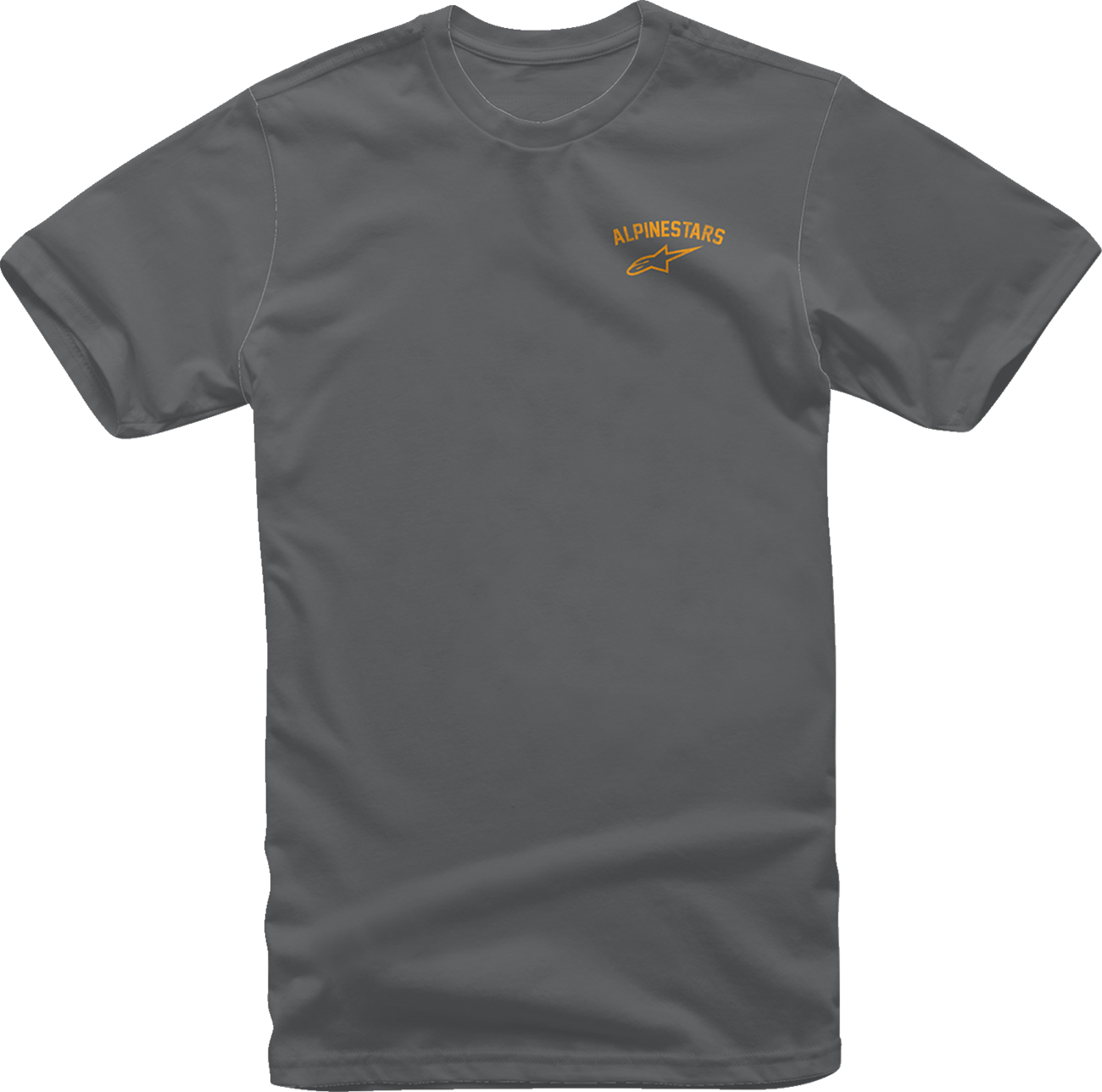 Charcoal ALPINESTARS Speedway T-Shirt in XL, featuring branded logo and casual fit, made from comfortable fabric.