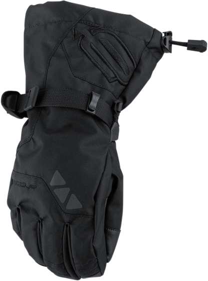 Black ARCTIVA Pivot Gloves for small hands, featuring textured grip and flexible design, by Bill's Exhausts.