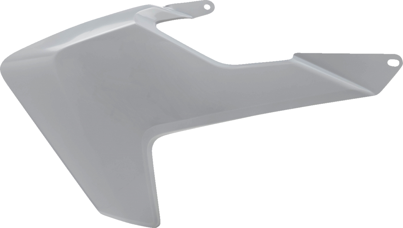 Gray ACERBIS radiator shrouds for Husqvarna 2016-2019, motorcycle body parts designed for optimal fit and protection.