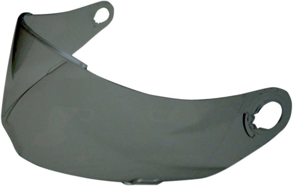 Bill's Exhausts AFX FX-39DS helmet sun shield in dark smoke, external visor with tinted dark smoke finish.