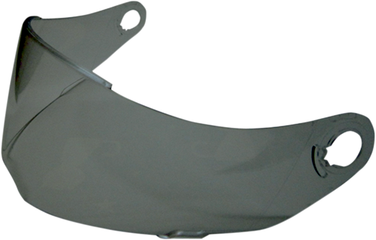 Bill's Exhausts AFX FX-39DS helmet sun shield in dark smoke, external visor with tinted dark smoke finish.