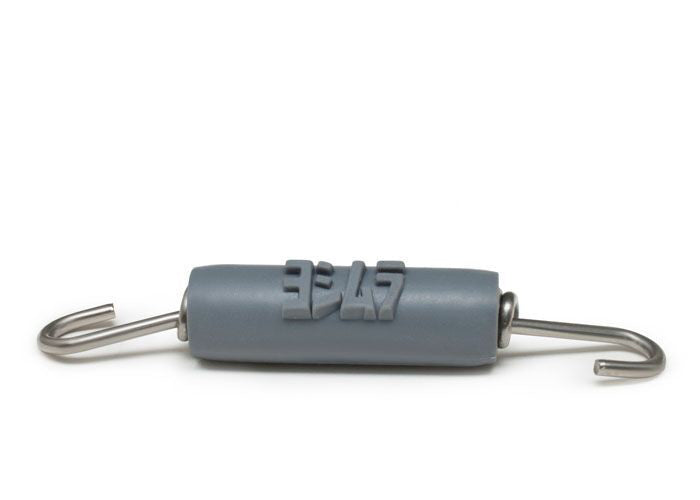 Yoshimura Race Series 3-inch exhaust spring, part RACE-SPL-1, used as an accessory for motorcycle exhaust systems.