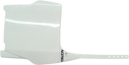 ACERBIS Front Number Plate - White N/F 02-03 CR125/250 2042210002 - Howling Moto