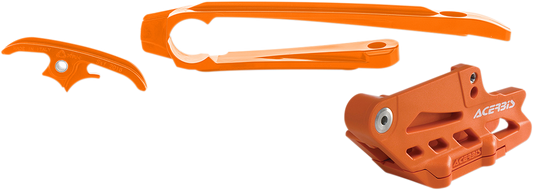 ACERBIS Chain Guide and Slider Kit - KTM - Orange 2630765226 - Howling Moto
