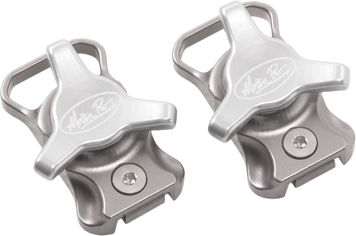 Motion Pro compression adjuster for KYB AOS SSS forks, part number 11-0124, showing the black tool with grip details.