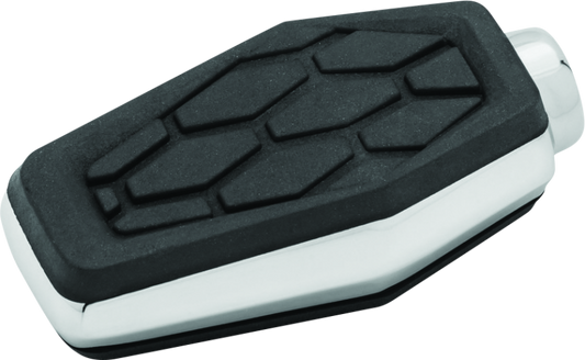 Kuryakyn Hex Shift Peg for Indian Scout and Chief bikes, featuring chrome and black finishes with hex-style design.