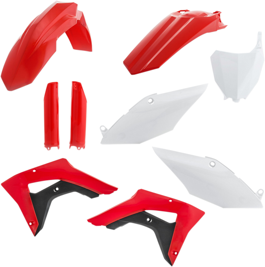 ACERBIS Full Replacement Body Kit - OEM '17 Red/White/Black 2645475569 - Howling Moto