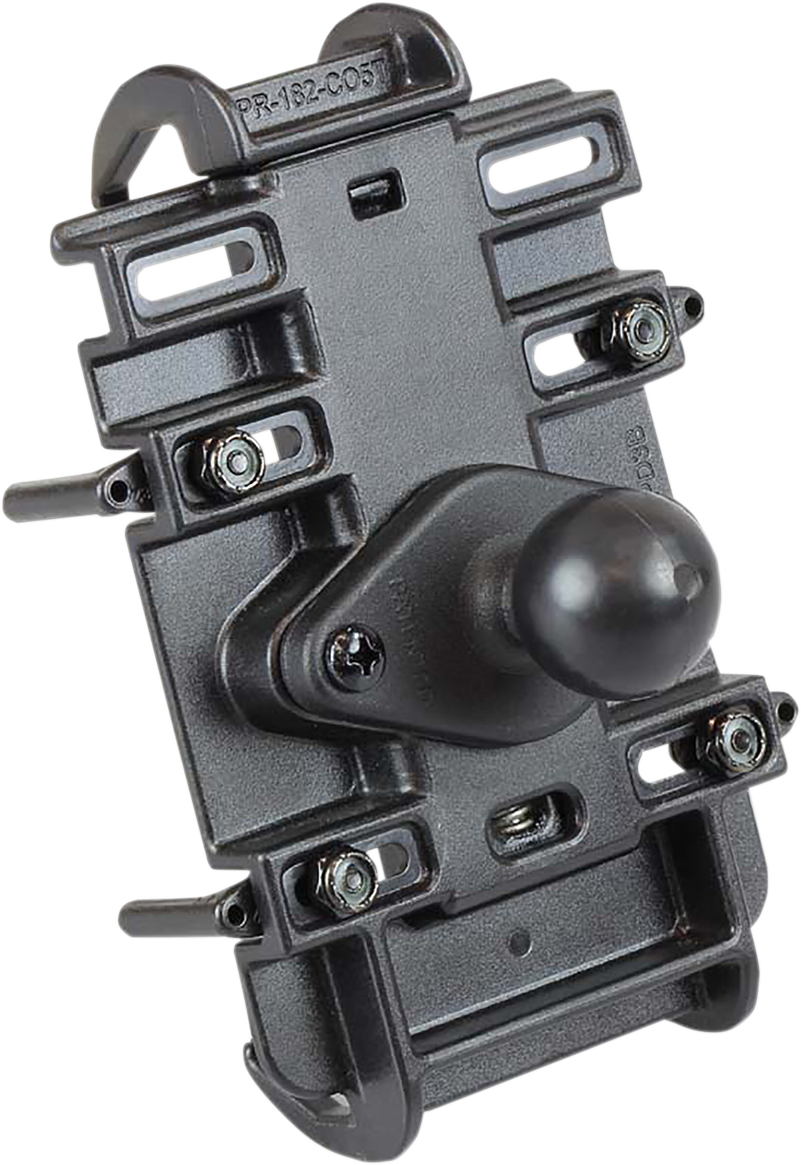 Bill's Exhausts RAM MOUNTS Cradle Quick Grip universal engine mount for secure vehicle attachment, shown in the image.